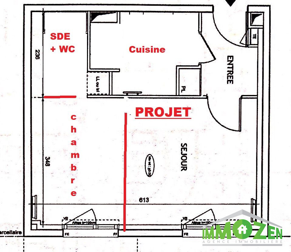 Studio 34m² Aubervilliers + parking à Aubervilliers – Image 2